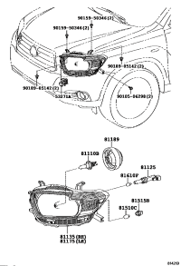 8113048510-UNIT ASSY, HEADLAMP