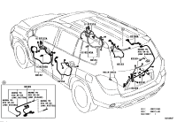 8215348140-WIRE, REAR DOOR, NO.1