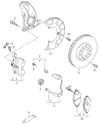 7N0698151C-BRAKE PAD-MB/W211/W164/W251
