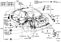 8218353070-WIRE, RR BUMPER