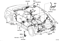 821830R400-WIRE, LUGGAGE ROOM, NO.3
