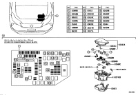 826620R640-COVER, RELAY BLOCK, UPPER, NO.1