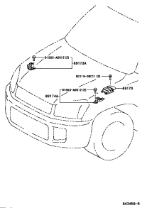 8917042090-SENSOR ASSY, AIR BAG
