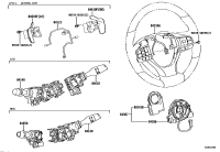 8430758080-CABLE SUB-ASSY, SPIRAL W/SENSOR