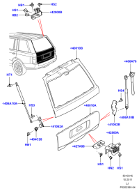 LR021053-BRACKET,HARNESS