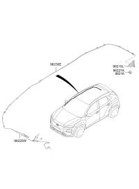 96210CY200-ANTENNA ASSY-COMBINATION