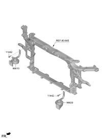 96641CY000-Horn, low pitched