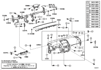 739000G030C0-AIR BAG ASSY, INSTRUMENT PANEL, LOWER NO.1