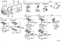 8124028080B0-LAMP ASSY, ROOM, NO.1