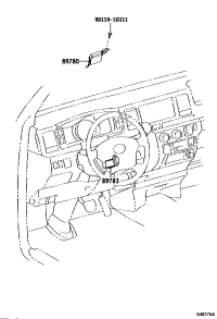 8978026110-COMPUTER ASSY, TRANSPONDER KEY
