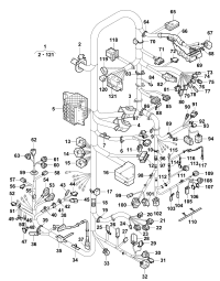 18D971866-Rail assy-cable lower