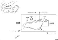 SU00308033-HEADLAMP ASSY, RH