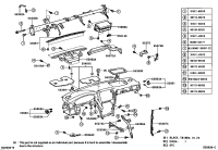 5540150904E0-PAD SUB-ASSY, INSTRUMENT PANEL SAFETY