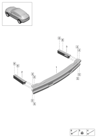 8R0807313D-Frame compl f obk
