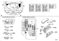 82662F4120-COVER, RELAY BLOCK, UPPER, NO.1