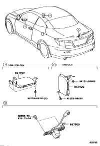 8679053021-CAMERA ASSY, TELEVISION, RR