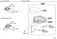 879010T050G0-MIRROR SUB-ASSY, OUTER REAR VIEW, RH