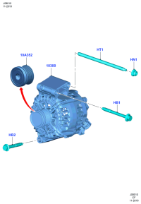 ED8T10300AA-ALTERNATOR, 12V 80A 4PK, TOYOTA