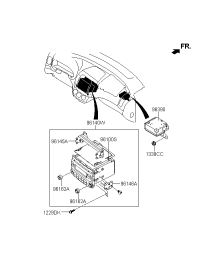 96160T9000RY-AUDIO ASSY