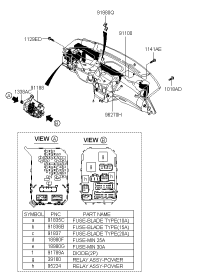 919503L100-JUNCTION BOX ASSY-I/PNL