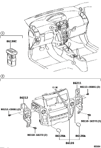 861200D470-RECEIVER ASSY, RADIO