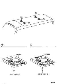 8615036120A0-SPEAKER ASSY, W/BOX, NO.1