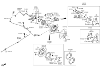 583024DA00-Pad kit-rear disc brake