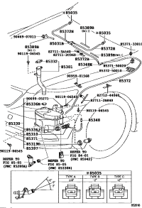 8535550081-JAR ASSY, WINDSHIELD WASHER
