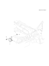 9070279-HORN ASM-GENERIC SAIL-11