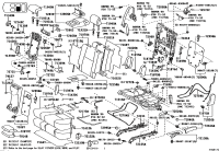 7182560010A3-Moulding, rear seat cushion, rh/lh