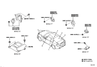 SU00306373-SENSOR ASSY, SIDE AIR BAG, NO.2, RH/LH