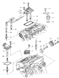 06C905115L-IGNITION COIL- A8/TRG
