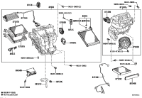 8710302570-MOTOR SUB-ASSY, BLOWER W/FAN
