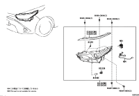 8115602V30-COVER, HEADLAMP, LH