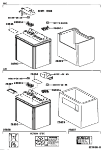 9098205042-TERMINAL, BATTERY POSITIVE