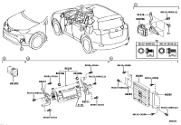 8628542030-Bracket, amplifier no.1