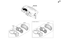 94005A9640-CLUSTER ASSY-INSTRUMENT