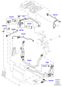 LR017364-HOSE ASSY-EGR COOLER,OUT