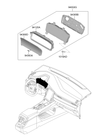94003O3000-METER-COMBINATION