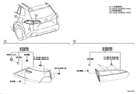 815500A121-LAMP ASSY, REAR COMBINATION, RH