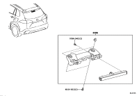 810060A010-LAMP SET, STOP CENTER