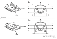 812600A180B1-BOX ASSY, ROOF CONSO