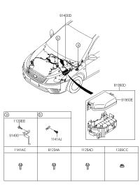 91950QD500-JUNCTION BOX ASSY-ENGINE ROOM