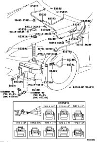 9011906545-CLAMP OR CLIP(FOR FUEL HOSE NO.1)