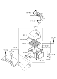 281100Q000-AIR CLEANER