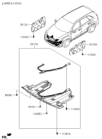 865901G000-RETAINER ASSY-BUMPER COVER MTG