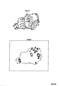 0436260080-GASKET KIT, TRANSFER OVERHAUL