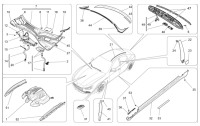 670013425-Plate, windshield lower