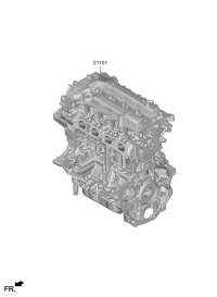 8R3412M001-ENGINE ASSY-SUB