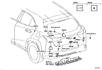 8484047030-SWITCH ASSY, BACK DOOR OPENER